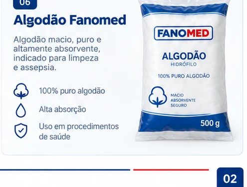 Algodão FANOMED